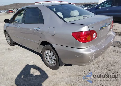 2003 Toyota Corolla Le from USA, damaged, VIN 1NXBR38EX3Z040823